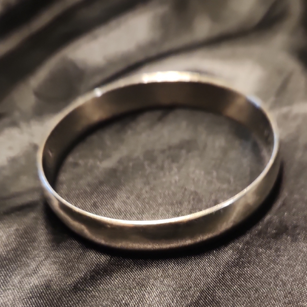 Vintage Monet Silver Bangle